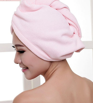 Women’s Microfiber Hair Dryer Cap – Quick Dry Absorbent Towel Wrap