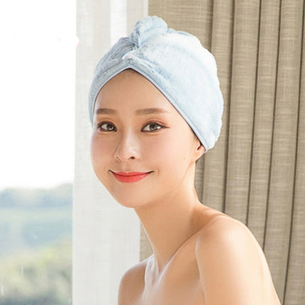 Women’s Microfiber Hair Dryer Cap – Quick Dry Absorbent Towel Wrap