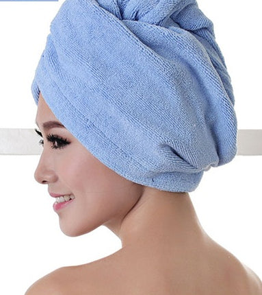 Women’s Microfiber Hair Dryer Cap – Quick Dry Absorbent Towel Wrap