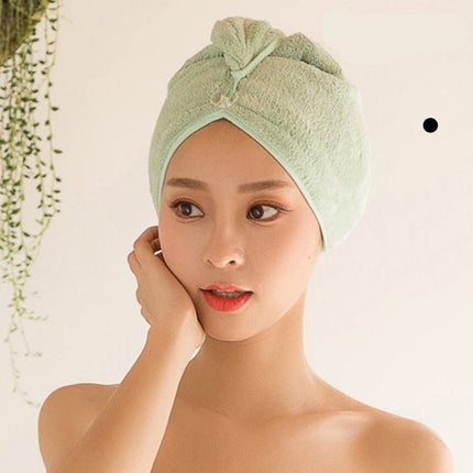 Women’s Microfiber Hair Dryer Cap – Quick Dry Absorbent Towel Wrap