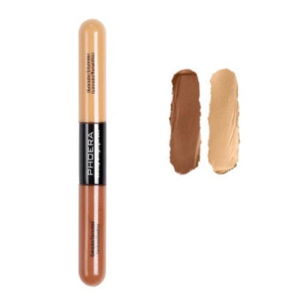 Makeup stick with two swatches 