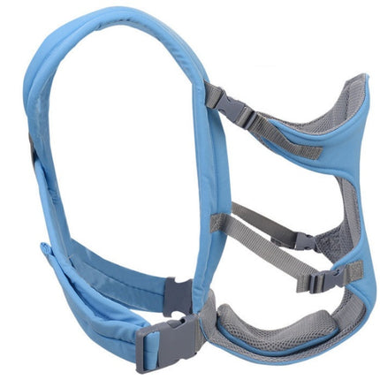 Blue and gray safety harness