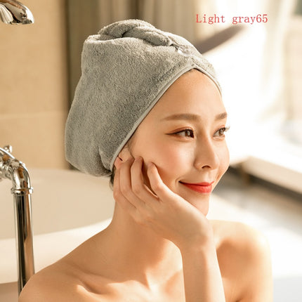 Women’s Microfiber Hair Dryer Cap – Quick Dry Absorbent Towel Wrap