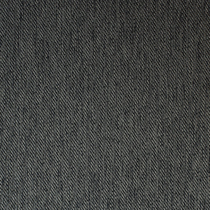 Close-up of dark gray denim fabric texture