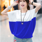 White And Blue / L