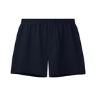 Black shorts on a white background