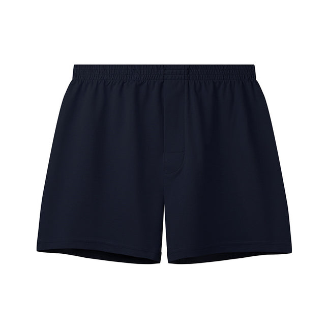 Black shorts on a white background