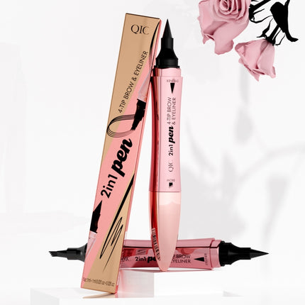 QIC 2in1 pen with packaging.