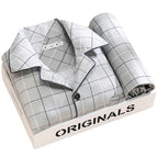 Gray Plaid / 2XL